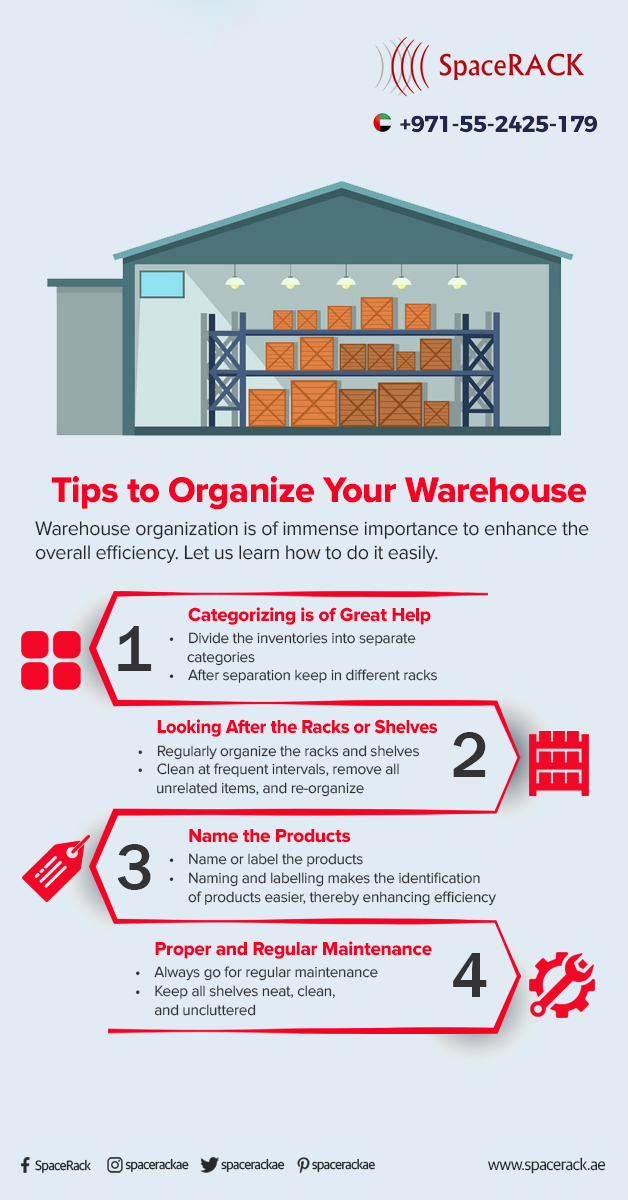Tips to organize your warehouse